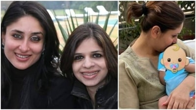 Saba Ali Khan took to Instagram to share a post on her nephew Jehangir and sister-in-law Kareena Kapoor Khan. Saba Ali Khan took to Instagram to share a post on her nephew Jehangir and sister-in-law Kareena Kapoor Khan.