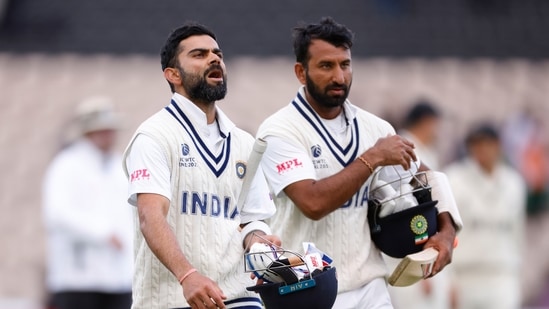 'Virat Kohli has been vocal in letting Ajinkya Rahane (not in picture), Cheteshwar Pujara know what the situation is'(Action Images via Reuters)