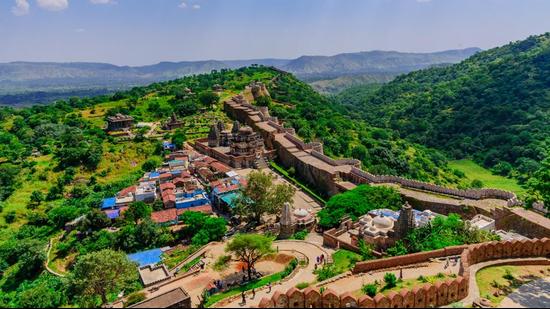 Kumbhalgarh fort in Rajsamand district, near Udaipur. (Shutterstock)