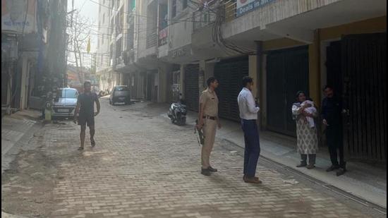 A view of Sai Lane Colony.