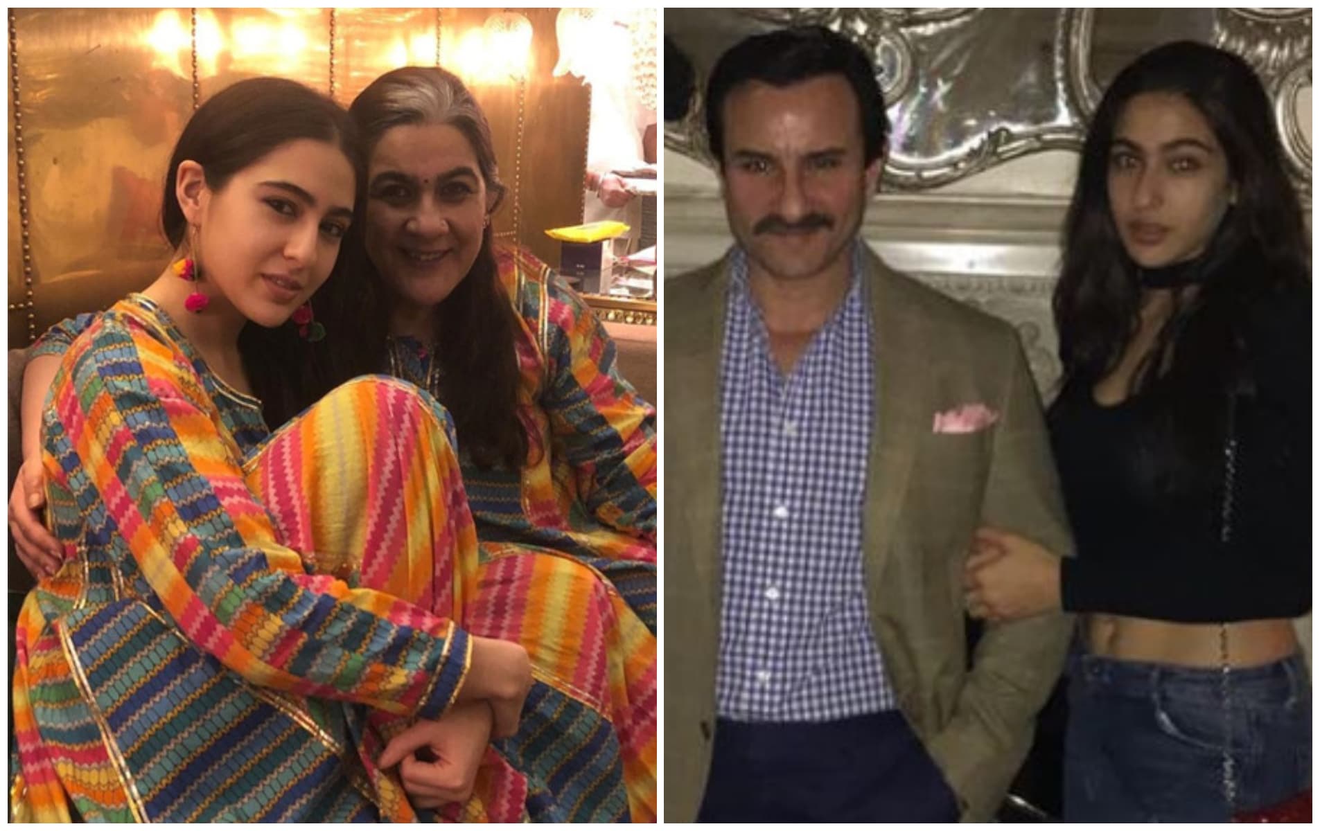 Sara Ali Khan talks about Saif Ali Khan and Amrita Singh's divorce. Sara Ali Khan talks about Saif Ali Khan and Amrita Singh's divorce. 