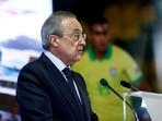 FILE PHOTO: Real Madrid president Florentino Perez