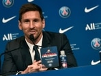 Argentinian football player Lionel Messi