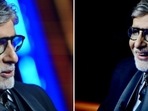 Amitabh Bachchan on season 13 of Kaun Banega Crorepati. Amitabh Bachchan on season 13 of Kaun Banega Crorepati.