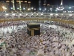 Worshippers gather at the Grand Mosque in Islam's holiest city of Mecca for the Umrah pilgrimage (File Photo / AFP) Worshippers gather at the Grand Mosque in Islam's holiest city of Mecca for the Umrah pilgrimage (File Photo / AFP)
