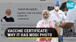 Union govt said PM Modi's photo on Covid vaccine certificate is aimed at spreading awareness (Agencies)