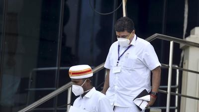 Tamil Nadu finance minister PTR Palanivel Thiagarajan leaves after attending the 16th Tamil Nadu Assembly session in Chennai on June 22. (PTI) Tamil Nadu finance minister PTR Palanivel Thiagarajan leaves after attending the 16th Tamil Nadu Assembly session in Chennai on June 22. (PTI)