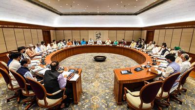 Prime Minister Narendra Modi chairs a meeting with new Union ministers at his official residence in New Delhi, July 14. (File photo) Prime Minister Narendra Modi chairs a meeting with new Union ministers at his official residence in New Delhi, July 14. (File photo)