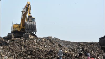 Deonar dumping ground. Deonar dumping ground.