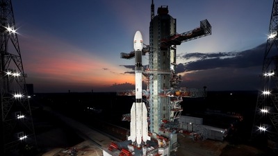 Isro commenced the countdown for the launch of the GSLV-F10/EOS-03 mission today. (Photo via @isro on Twitter) Isro commenced the countdown for the launch of the GSLV-F10/EOS-03 mission today. (Photo via @isro on Twitter)