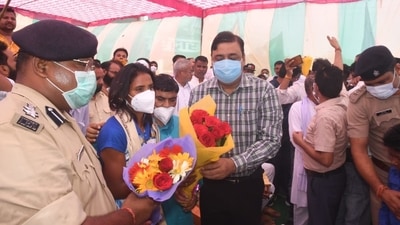 After welcome in Uttarakhand, Vandana will be leaving for New Delhi on Friday to attend national level felicitations (HT Photo) After welcome in Uttarakhand, Vandana will be leaving for New Delhi on Friday to attend national level felicitations (HT Photo)