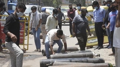On July 20, the Centre told the Parliament that states have so far recorded no deaths caused by oxygen shortage. (Vipin Kumar/HT file photo) On July 20, the Centre told the Parliament that states have so far recorded no deaths caused by oxygen shortage. (Vipin Kumar/HT file photo)