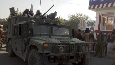 Taliban fighters stand guard at a checkpoint in Kunduz city, northern Afghanistan. (AP file photo) Taliban fighters stand guard at a checkpoint in Kunduz city, northern Afghanistan. (AP file photo)