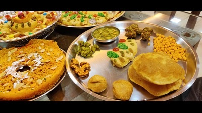 Multi-course meal for Teej is being booked by parents for their daughters, say home chefs in Delhi-NCR. (Photo: Facebook)
