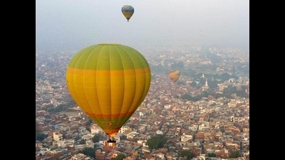 The balloon service can be started at monuments maintained by the Smarak Samiti and would be made available to revellers at nominal charges. (Pic for representation)