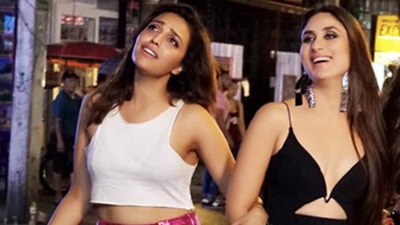 Swara Bhasker and Kareena Kapoor in Veere Di Wedding.
