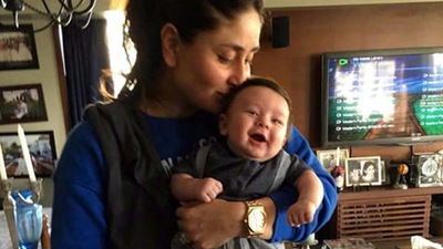 Kareena Kapoor with Taimur in an old picture. Kareena Kapoor with Taimur in an old picture.