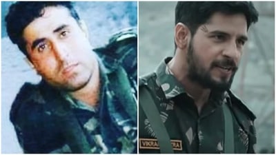 Sidharth Malhotra plays Captain Vikram Batra in Shershaah.