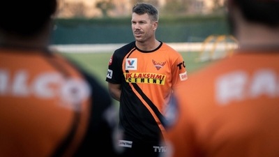 Former Sunrisers Hyderabad captain David Warner. (SRH/Twitter) Former Sunrisers Hyderabad captain David Warner. (SRH/Twitter)