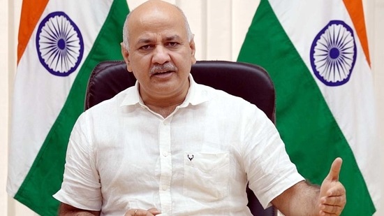 On Tuesday, in an online press conference, Manish Sisodia alleged that the Central government had not asked for data on deaths caused by a shortage of oxygen. (HT Photo)