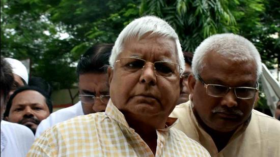 Former Bihar chief minister Lalu Prasad. (ANI)