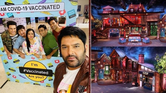 Kapil Sharma shares pictures of the new The Kapil Sharma Show sets. 