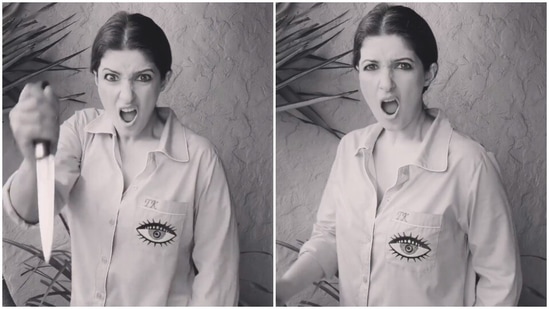 Twinkle Khanna shared a video on Instagram.
