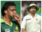 Shoaib Akhtar and Sachin Tendulkar collage.(File) Shoaib Akhtar and Sachin Tendulkar collage.(File)