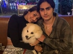 Malaika Arora with her son Arhaan Khan. Malaika Arora with her son Arhaan Khan.