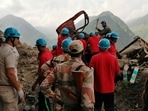 Rescue operations resumed on Thursday morning after being called off on Wednesday night over lack of visibility. 