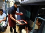 IRCTC manages catering service for Indian Railways along with selling tickets online and selling packaged water.(Arijit Sen/HT Photo) IRCTC manages catering service for Indian Railways along with selling tickets online and selling packaged water.(Arijit Sen/HT Photo)