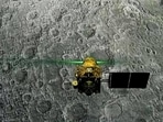 The Vikram module of Chandrayaan-2 is seen ahead of its landing on lunar surface, in September 2019. (PTI File Photo)