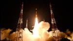 ISRO's earth observation satellite EOS-03 on-board GSLV-F10 blasts off from Sriharikota on Thursday. (PTI) ISRO's earth observation satellite EOS-03 on-board GSLV-F10 blasts off from Sriharikota on Thursday. (PTI)