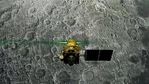 The Vikram module of Chandrayaan-2 is seen ahead of its landing on lunar surface, in September 2019. (PTI File Photo) The Vikram module of Chandrayaan-2 is seen ahead of its landing on lunar surface, in September 2019. (PTI File Photo)