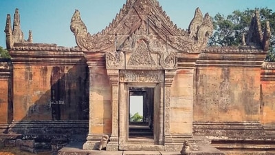 Prasat Preah Vihear: This ancient Khmer temple in Angkor Wat is a UNESCO World Heritage Site. It is situated atop a 525-metre (1,722 ft) cliff in the Dângrêk Mountains, in the Preah Vihear province, Cambodia. (Instagram/@fabrizio.flaquinti)