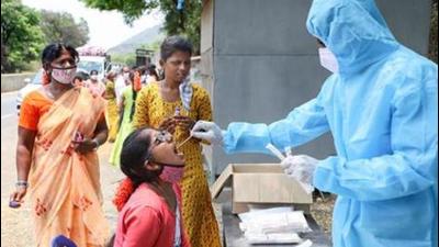 In the past two weeks, Covid-19 cases in Tamil Nadu have marginally increased but fresh cases have ranged between 1800 and 1900 nearly every day. (PTI PHOTO.) In the past two weeks, Covid-19 cases in Tamil Nadu have marginally increased but fresh cases have ranged between 1800 and 1900 nearly every day. (PTI PHOTO.)