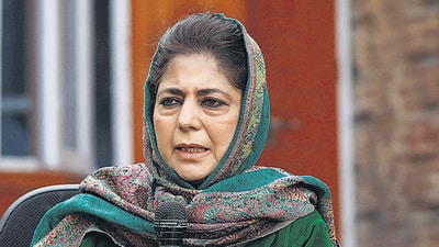 Mehbooba Mufti (Waseem Andrabi/ HT Archive)