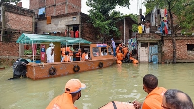 "Eleven districts including Prayagraj, Chitrakoot, Kaushambi, Pratapgarh, Basti, Gonda, Sultanpur, Shrawasti, Lucknow, Raebareli and Fatehpur received rainfall of over 25 mm or more in the past 24 hours", officials said. (PTI) "Eleven districts including Prayagraj, Chitrakoot, Kaushambi, Pratapgarh, Basti, Gonda, Sultanpur, Shrawasti, Lucknow, Raebareli and Fatehpur received rainfall of over 25 mm or more in the past 24 hours", officials said. (PTI)