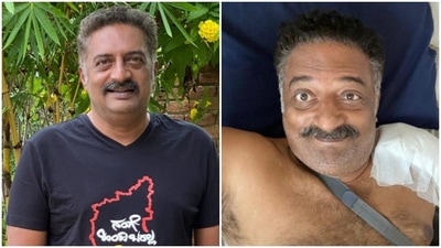 Prakash Raj shares his picture from the hospital.