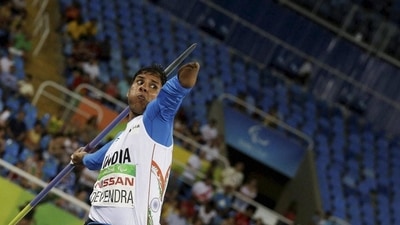 Devendra Jhajharia, paralympic javelin thrower Devendra Jhajharia, paralympic javelin thrower