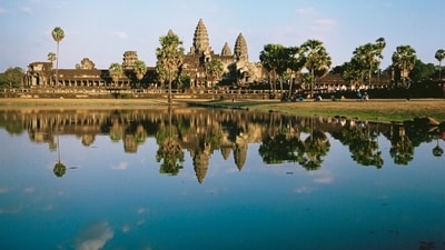 Angkor Wat (Angkor Archaeological Park): Situated in northwest Cambodia, the largest religious structure in the world by land area, measuring 162.6 hectares. (Unsplash) Angkor Wat (Angkor Archaeological Park): Situated in northwest Cambodia, the largest religious structure in the world by land area, measuring 162.6 hectares. (Unsplash)