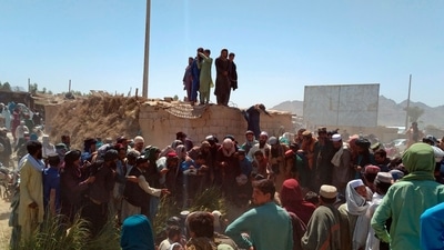 “No,” Biden told reporters on Tuesday at the White House when asked if his plan to withdraw troops could change at all, given Taliban’s lightning offensive in the north. (AP Photo) “No,” Biden told reporters on Tuesday at the White House when asked if his plan to withdraw troops could change at all, given Taliban’s lightning offensive in the north. (AP Photo)