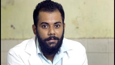 Gokul M G, a male nursing officer, who was infected twice even after two doses. (Vivek Nair) Gokul M G, a male nursing officer, who was infected twice even after two doses. (Vivek Nair)