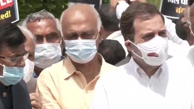 Both the Houses of Parliament were adjourned sine die on Wednesday, two days before the scheduled conclusion of the monsoon session. (ANI/Twitter) Both the Houses of Parliament were adjourned sine die on Wednesday, two days before the scheduled conclusion of the monsoon session. (ANI/Twitter)