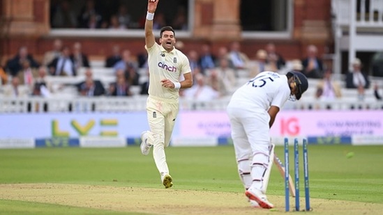 Rohit scored a classy 83 - his highest Test scores outside India - before he was bowled by James Anderson. (Getty)