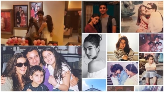 Sara ALi Khan Shared a video collage on Instagram.