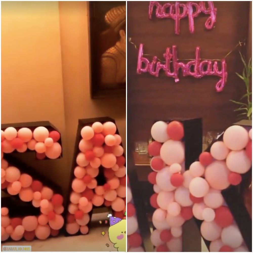 More pictures from Sara Ali Khan's birthday party. More pictures from Sara Ali Khan's birthday party.