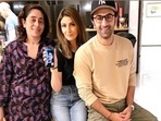 Ranbir Kapoor, Riddhima Kapoor Sahni and their cousin Natasha Nanda celebrate Rakhi early this year. Ranbir Kapoor, Riddhima Kapoor Sahni and their cousin Natasha Nanda celebrate Rakhi early this year.