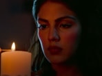 Rhea Chakraborty in the new Chehre dialogue promo.