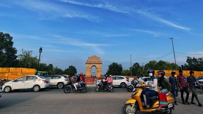 People throng India Gate to witness pleasant weather after rainfall, in New Delhi. (ANI file photo) People throng India Gate to witness pleasant weather after rainfall, in New Delhi. (ANI file photo)